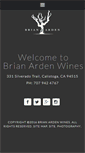 Mobile Screenshot of brianardenwines.com